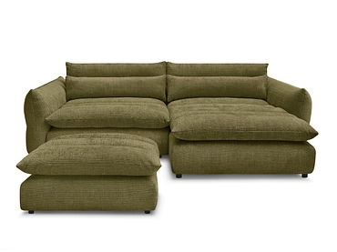 Ecksofa mit Hocker BOBOCHIC NEIL