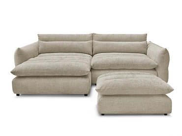 Ecksofa mit Hocker BOBOCHIC NEIL