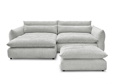 Ecksofa mit Hocker BOBOCHIC NEIL