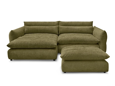 Ecksofa mit Hocker BOBOCHIC NEIL