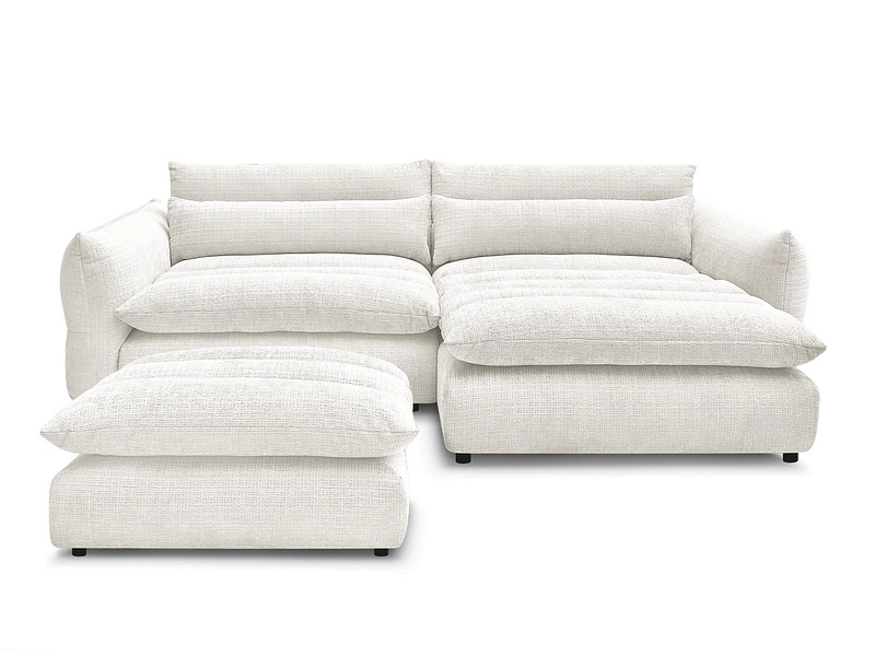 Ecksofa mit Hocker BOBOCHIC NEIL Ecksofa mit Hocker BOBOCHIC NEIL