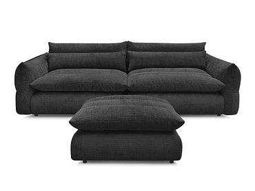 3er Sofa mit Hocker BOBOCHIC NEIL 3er Sofa mit Hocker BOBOCHIC NEIL