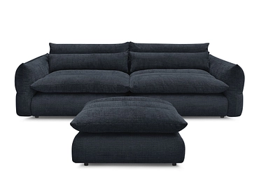 3er Sofa mit Hocker BOBOCHIC NEIL