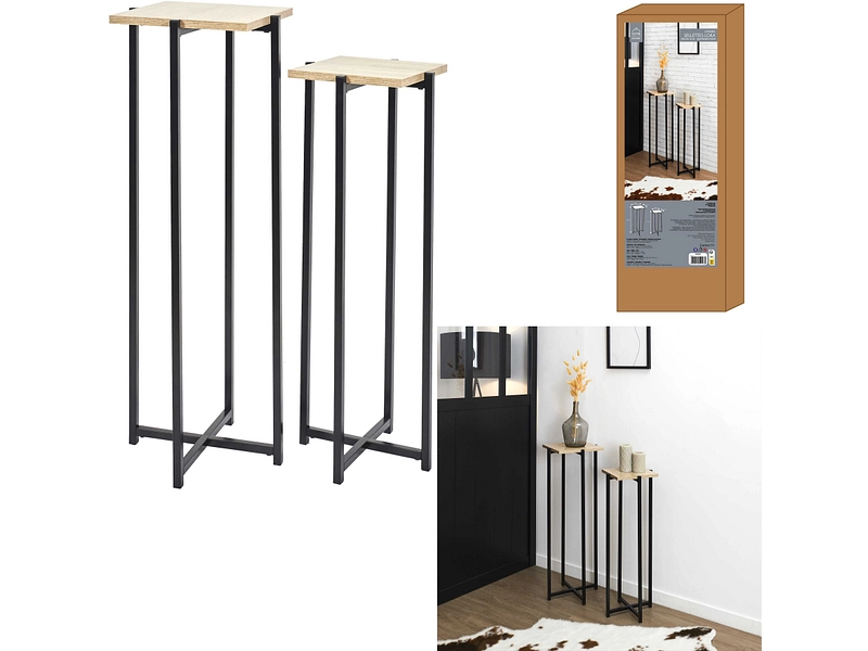 HOME DECO FACTORY 2 Beistelltische LOKA HOME DECO FACTORY 2 Beistelltische LOKA