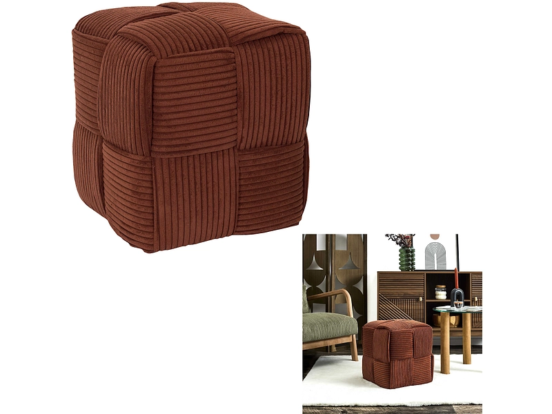Pouf HOME DECO FACTORY COLETTE