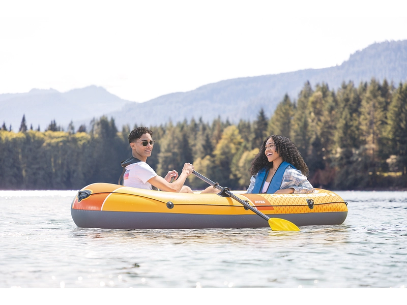 INTEX Ausflugsboot-Set, Paddel und Pumpe
