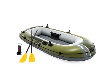 INTEX Ausflugsboot-Set, Paddel und Pumpe