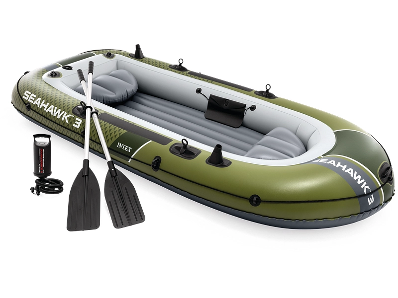 INTEX Ausflugsboot-Set, Paddel und Pumpe INTEX Ausflugsboot-Set, Paddel und Pumpe