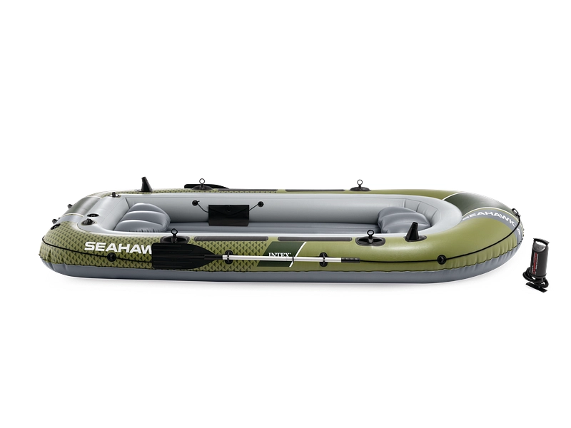 INTEX Ausflugsboot-Set, Paddel und Pumpe