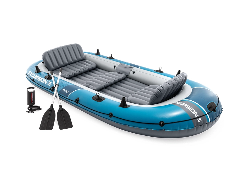 INTEX Ausflugsboot-Set, Paddel und Pumpe INTEX Ausflugsboot-Set, Paddel und Pumpe