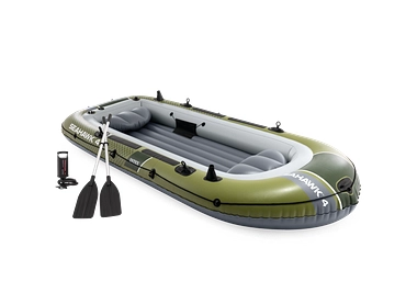 INTEX Ausflugsboot-Set, Paddel und Pumpe