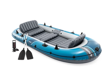 INTEX Ausflugsboot-Set, Paddel und Pumpe