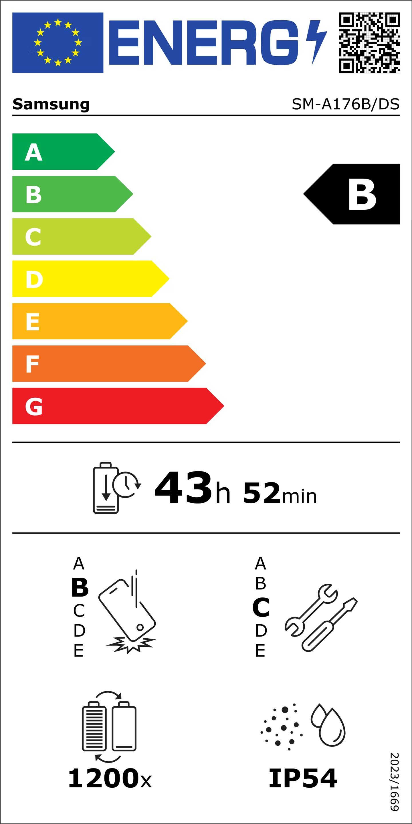 SAMSUNG Galaxy A17 LTE nero