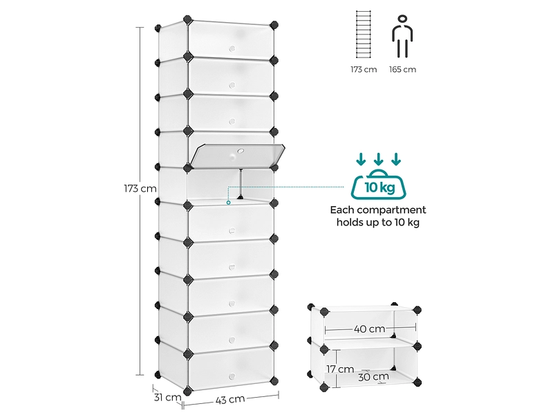 Rangement pour chaussures SONGMICS Rangement pour chaussures SONGMICS