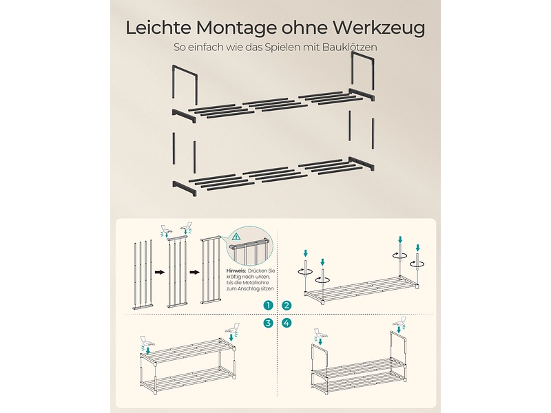 Schuhablage SONGMICS Schuhablage SONGMICS