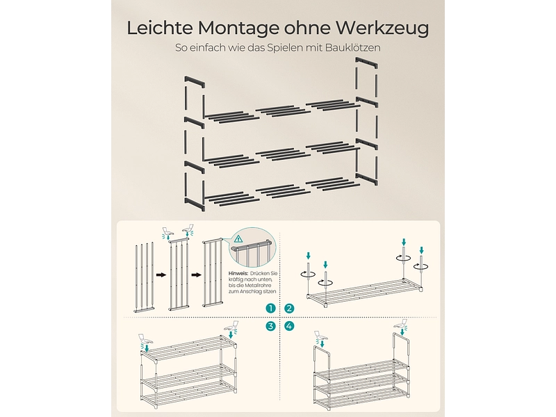 Schuhablage SONGMICS Schuhablage SONGMICS