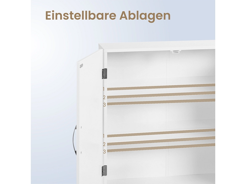 Armoire de salle de bain blanc nuage Armoire de salle de bain blanc nuage