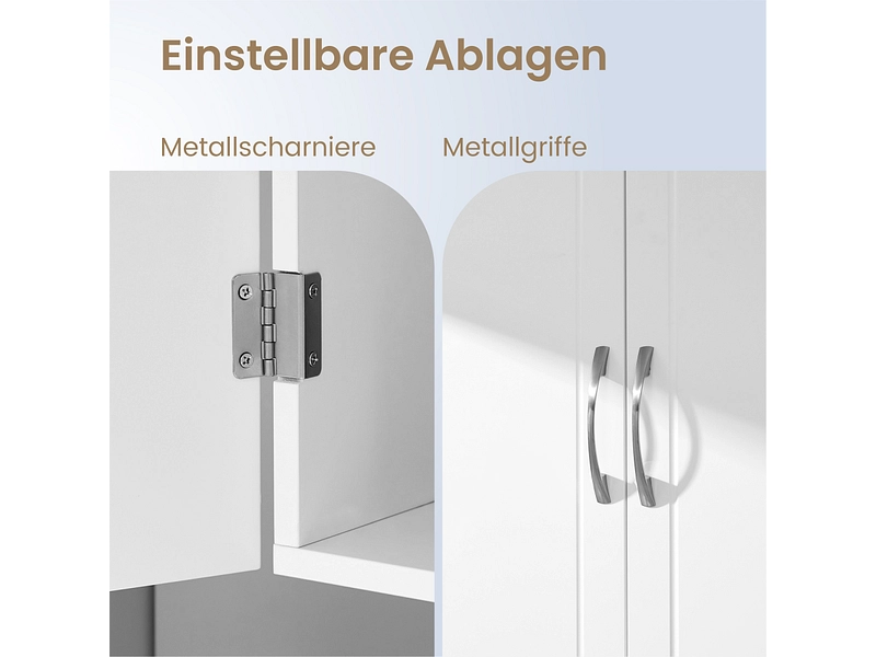 Armoire de salle de bain blanc nuage Armoire de salle de bain blanc nuage