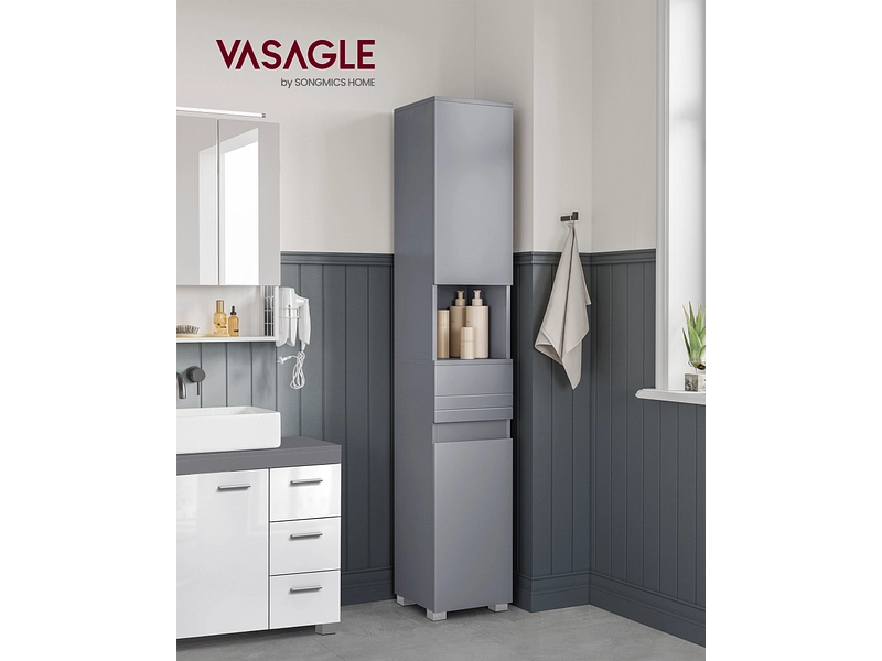 Badezimmer-Aufbewahrungssäule VASAGLE