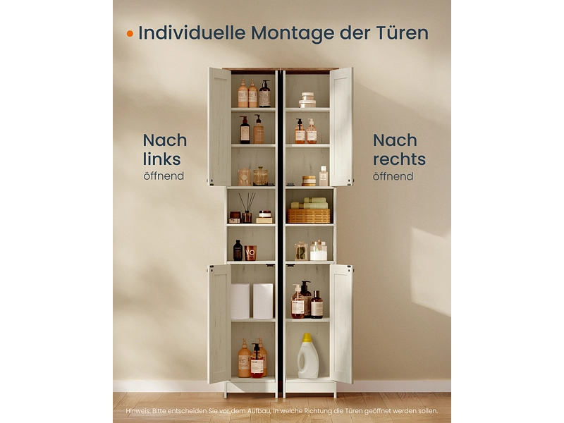 Badezimmer-Aufbewahrungssäule SONGMICS Badezimmer-Aufbewahrungssäule SONGMICS