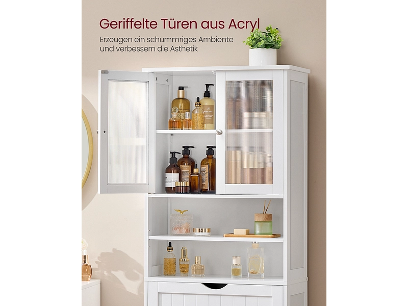 Badezimmer-Aufbewahrungssäule VASAGLE