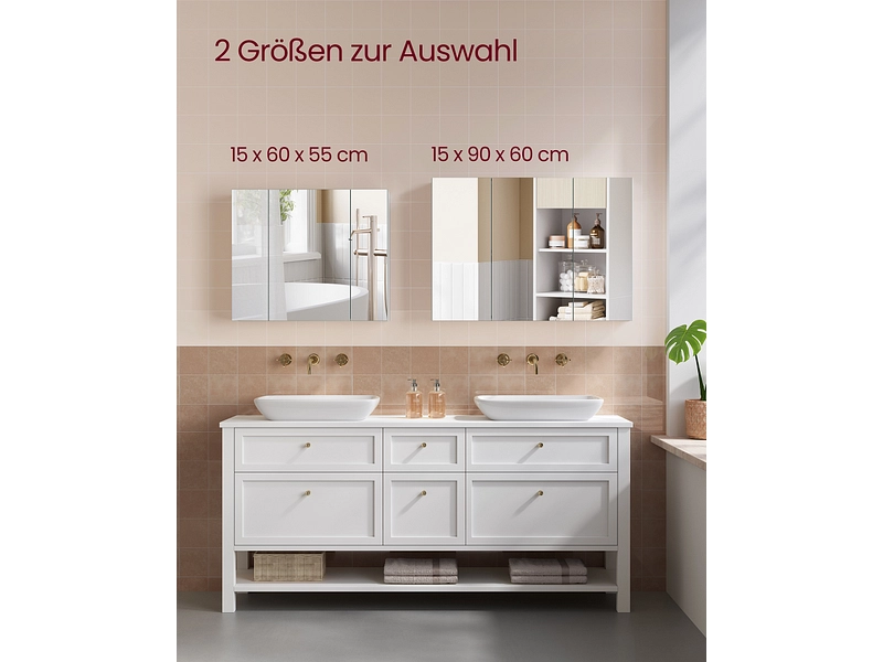 Badezimmerschrank VASAGLE