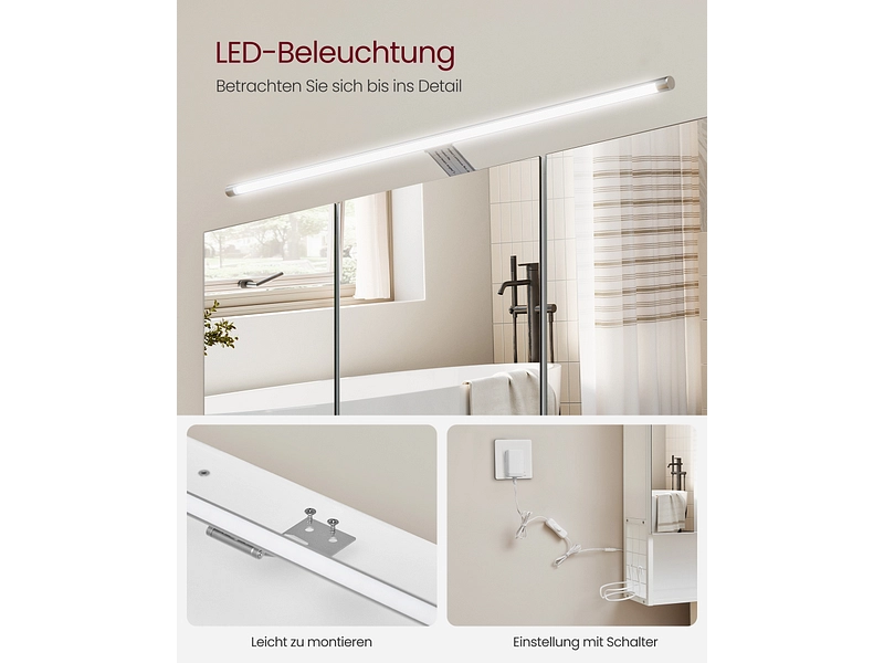 Badezimmerschrank VASAGLE