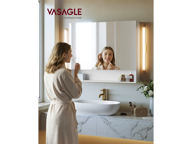 Badezimmerschrank VASAGLE