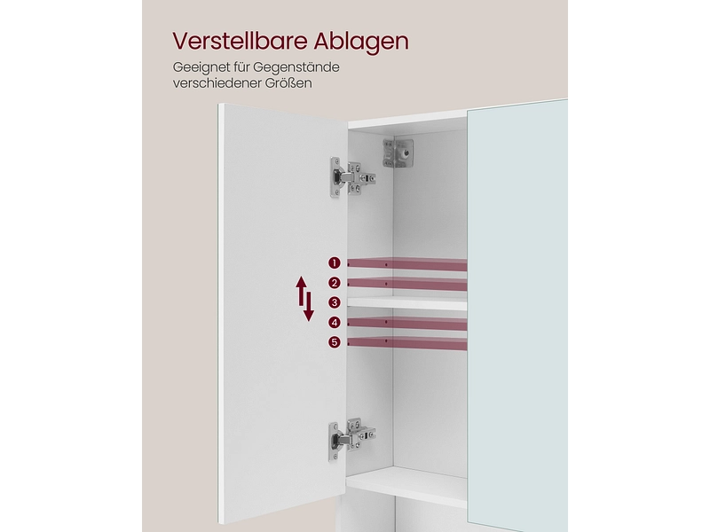 Badezimmerschrank VASAGLE