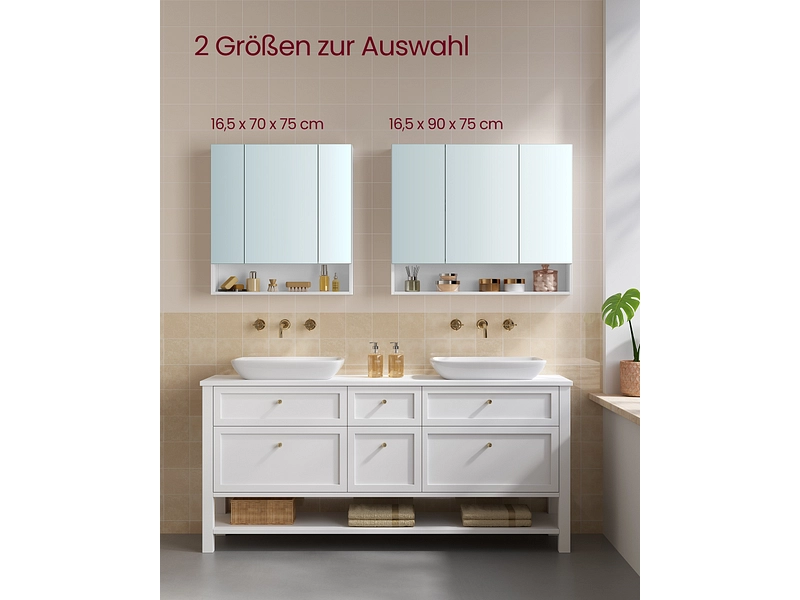 Badezimmerschrank VASAGLE