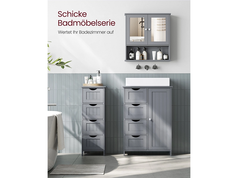 Badezimmerschrank VASAGLE Badezimmerschrank VASAGLE