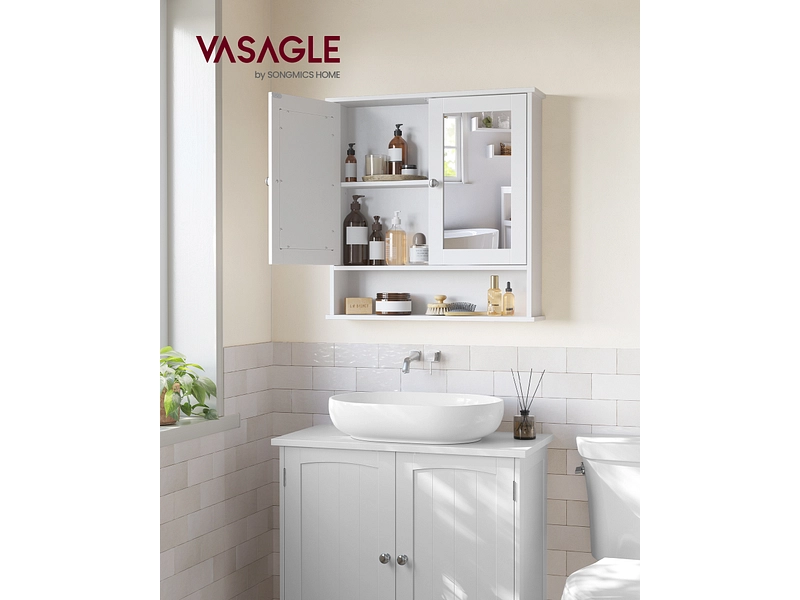 Badezimmerschrank VASAGLE Badezimmerschrank VASAGLE