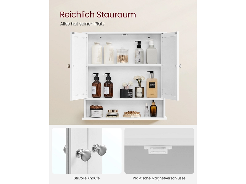 Badezimmerschrank VASAGLE Badezimmerschrank VASAGLE