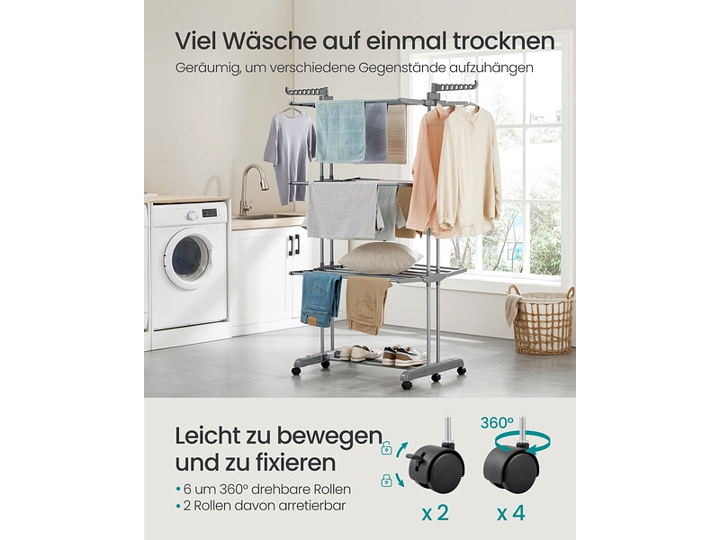 SONGMICSWäscheständer SONGMICSWäscheständer