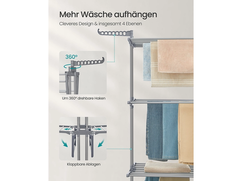 SONGMICSWäscheständer SONGMICSWäscheständer