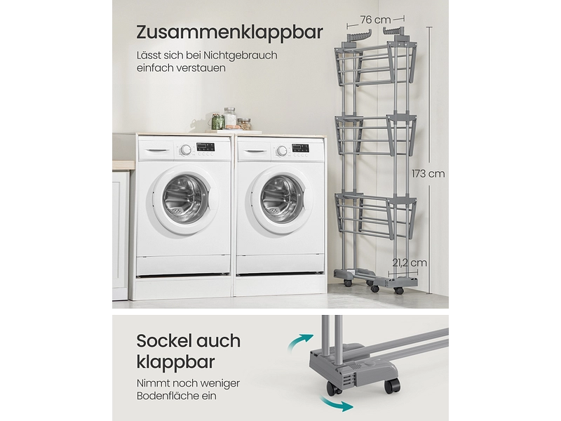 SONGMICSWäscheständer SONGMICSWäscheständer