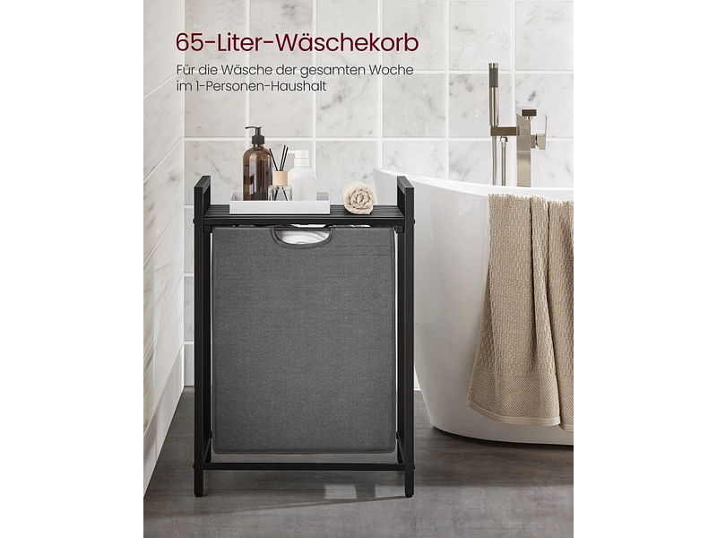 VASAGLE Wäschekorb grau VASAGLE Wäschekorb grau