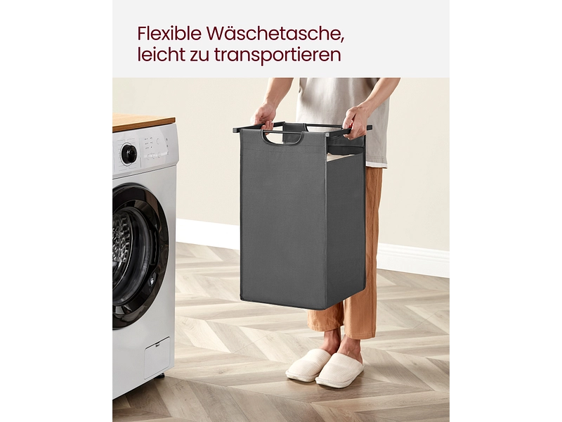 VASAGLE Wäschekorb grau VASAGLE Wäschekorb grau