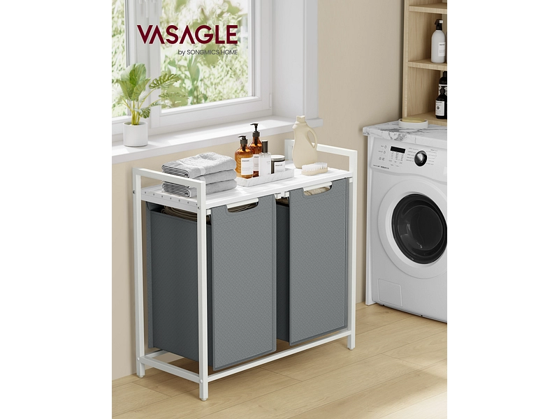 VASAGLE Wäschekorb grau VASAGLE Wäschekorb grau