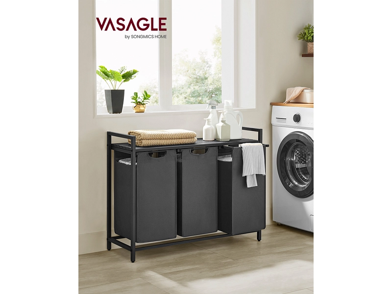 VASAGLE Wäschekorb grau VASAGLE Wäschekorb grau