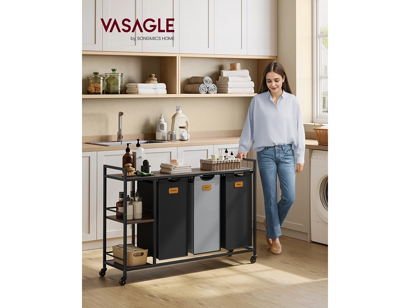 VASAGLE Wäschekorb mehrfarbig VASAGLE Wäschekorb mehrfarbig