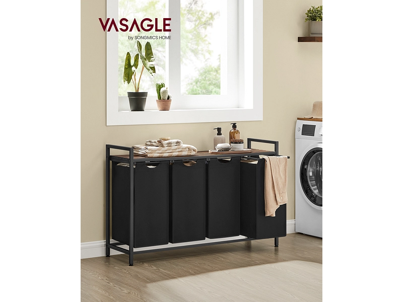 VASAGLE Wäschekorb black VASAGLE Wäschekorb black