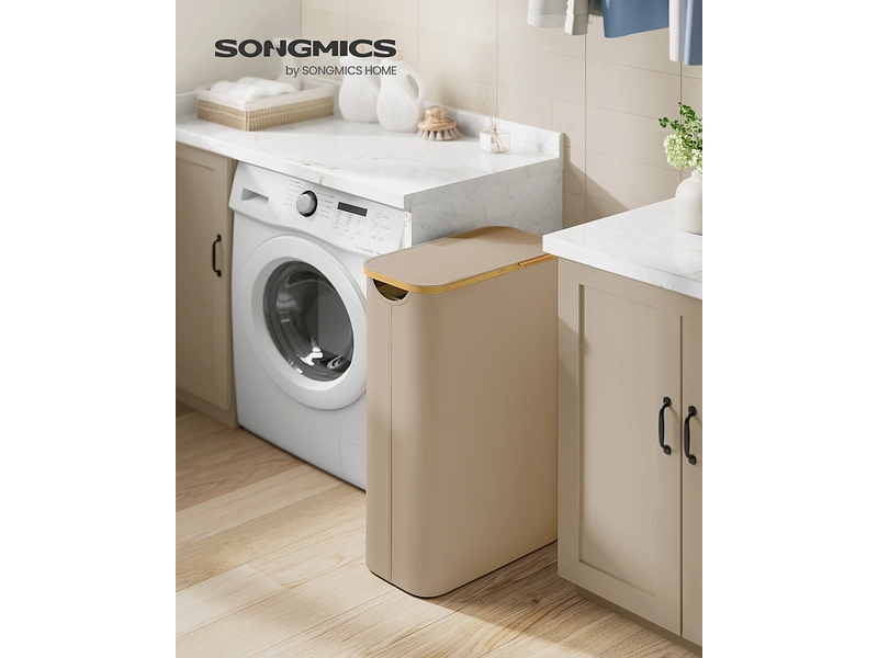 SONGMICS Portabiancheria marrone SONGMICS Portabiancheria marrone
