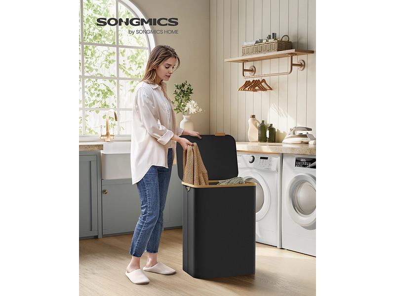 SONGMICS Wäschekorb black SONGMICS Wäschekorb black