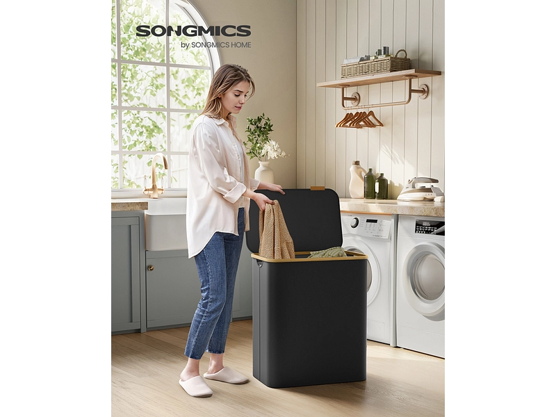 SONGMICS Wäschekorb black SONGMICS Wäschekorb black
