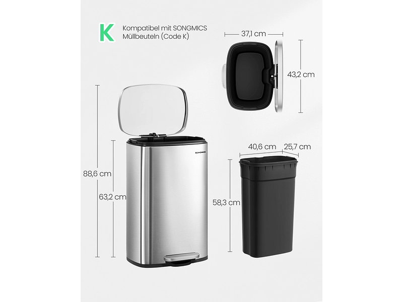 Pattumiera 50 L Pattumiera 50 L