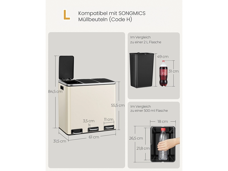Pattumiera 54 L Pattumiera 54 L