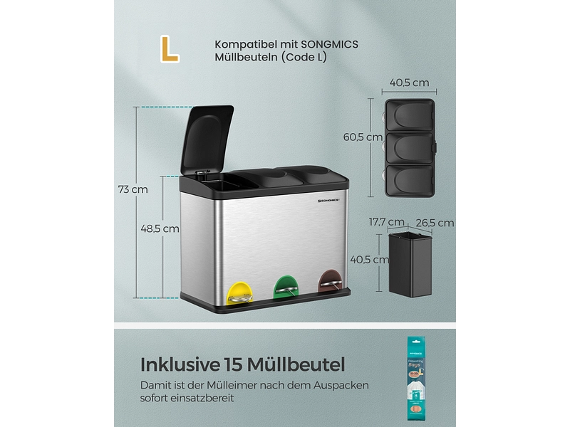 Abfalleimer 45 L Abfalleimer 45 L