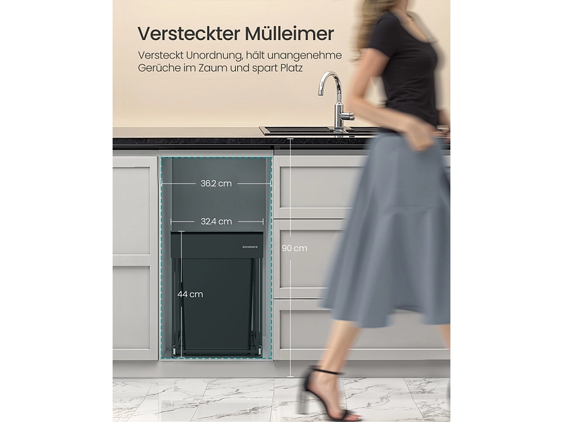 Abfalleimer 40 L