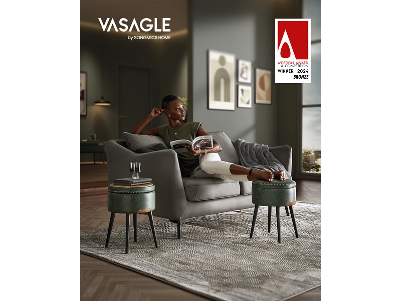 Pouf de rangement VASAGLE Pouf de rangement VASAGLE